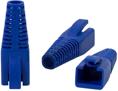 LogiLink Manchon de protection anti-pli pour RJ45, bleu