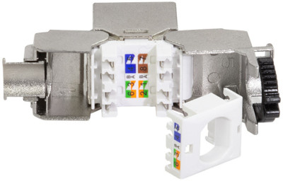LogiLink Kit module Keystone cat.6A, classe EA, blindé