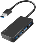 LogiLink Hub USB 3.2 Gen1 4 ports, noir LogiLink Hub USB 3.2 Gen1 4 ports, noir