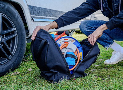 brennenstuhl Sac pour enrouleur de câble, noir