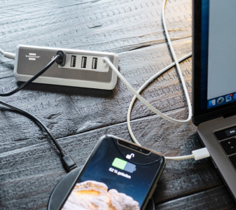 brennenstuhl Station de recharge USB estilo, 4x USB+1x USB-C