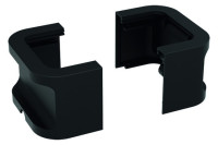 Embouts BACHMANN avec enrouleur de câble PRIMO 2, noirs Embouts BACHMANN avec enrouleur de câble PRIMO 2, noirs