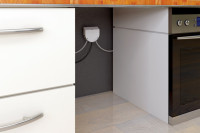 Boîtier de raccordement cuisine BACHMANN, longueur de câble : 2,0 m