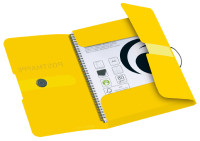 Classeur courrier Herlitz easy orga to go, film PP, DIN A4, jaune Classeur courrier Herlitz easy orga to go, film PP, DIN A4, jaune