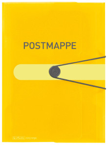 herlitz Postmappe easy orga to go, PP-Folie, DIN A4, gelb