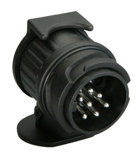 IWH Adaptateur court pour voiture, 13 sur 7 broches, 12 volt