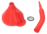 IWH Entonnoir, avec sortie coudée, diamètre: 160 mm, orange IWH Entonnoir, avec sortie coudée, diamètre: 160 mm, orange