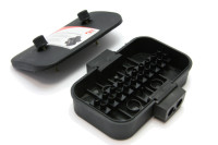 IWH Boîte de raccordement, plastique, 10 pôles, noir IWH Boîte de raccordement, plastique, 10 pôles, noir