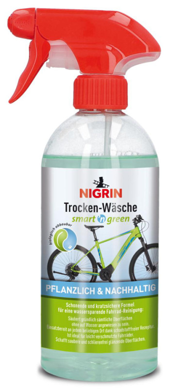 NIGRIN Produit de lavage à sec de vélo Smart'n Green