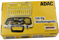 BRÜDER MANNESMANN ADAC Schraub- & Bit-Satz, 116-teilig BRÜDER MANNESMANN ADAC Schraub- & Bit-Satz, 116-teilig