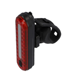 FISCHER Feu stop de vélo à LED rechargeable, tube lumineux