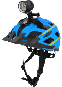 FISCHER Lampe LED de casque de vélo rechargeable H1600