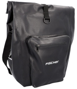 FISCHER Sacoche de porte-bagages de vélo Tour, noir