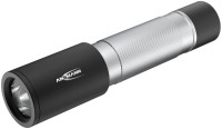 ANSMANN Lampe de poche LED, Daily Use 300B, argent/noir ANSMANN Lampe de poche LED, Daily Use 300B, argent/noir