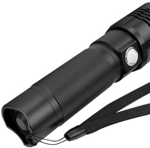 ANSMANN Lampe de poche LED Pro 3000R, 3.200 lumen, noir