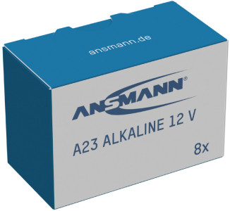 ANSMANN Pile alcaline A23/LR23, 12 V, en lot de 8