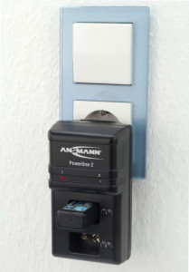 ANSMANN Chargeur intelligent Powerline 2, pour E-bloc 9 V