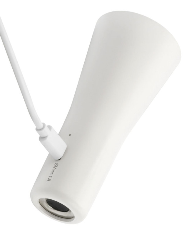 ANSMANN Lampe de bureau à LED sans fil 3en1, dimmable, blanc