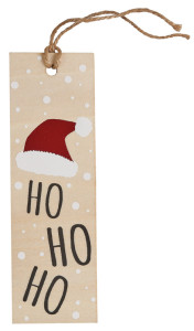 SUSY CARD Etiquette de Noël en bois 