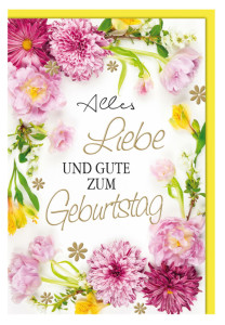 Carte d'anniversaire SUSY CARD, instantané « Rose rouge »