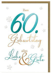 SUSY CARD Geburtstagskarte - 30. Geburtstag 