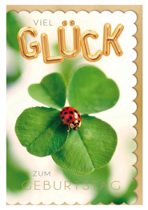 SUSY CARD Geburtstagskarte 