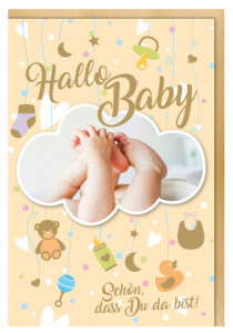 SUSY CARD Geburtskarte 