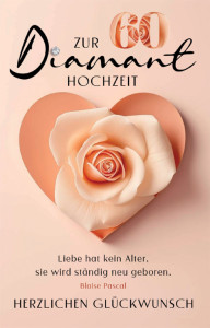 Carte de mariage SUSY CARD « Bouquet de noces de diamant »