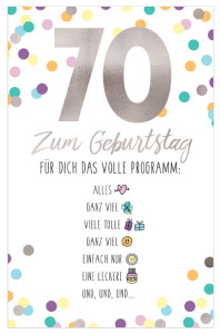 SUSY CARD Geburtstagskarte - 40. Geburtstag 
