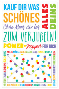 SUSY CARD Geldschein-Grußkarte 
