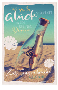 SUSY CARD Grußkarte Jugendweihe 