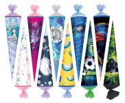 herlitz Schultüte, 6-eckig, 500 mm, Motive sortiert herlitz Schultüte, 6-eckig, 500 mm, Motive sortiert