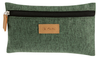 herlitz Trousse plate GREENline, vert chiné