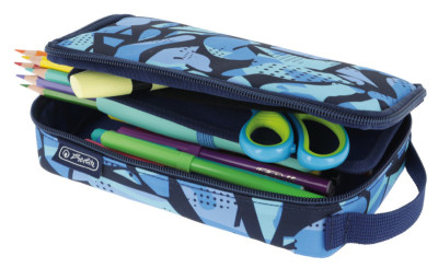 Trousse Herlitz 2Go « Camo Blue »
