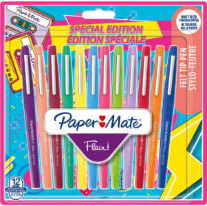 Paper:Mate Stylo feutre Flair RETRO, étui de 16
