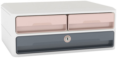 CEP Module de rangement MoovUp SECURE mineral, rose poudré