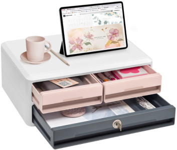 CEP Module de rangement MoovUp SECURE mineral, rose poudré