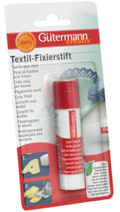 Gütermann Stick de fixation pour tissus, sans solvant, 10 g