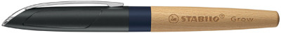 STABILO Stylo plume Grow, vert mousse / chêne