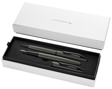 Pelikan Kit d'écriture Jazz Noble Elegance, carbone