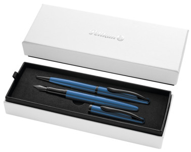 Pelikan Kit d'écriture Jazz Noble Elegance, argent