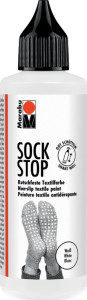 Marabu Peinture pour textile Sock Stop, 90 ml, rouge