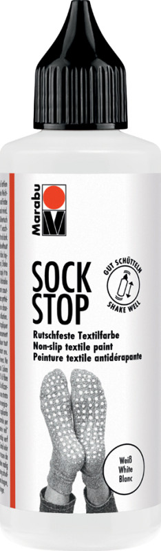 Marabu Peinture pour textile antidérapante Sock Stop, 90 ml