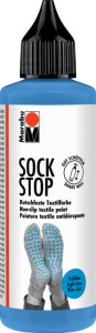 Marabu Peinture pour textile Sock Stop, 90 ml, noir