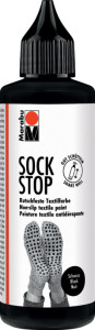 Marabu Peinture pour textile Sock Stop, 90 ml, noir