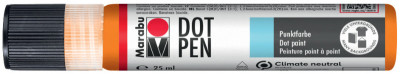 Marabu Peinture point à point Dot Pen, 25 ml, orange