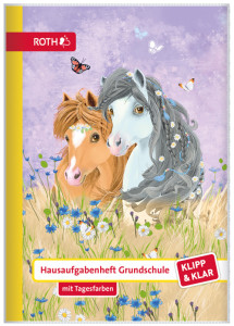 ROTH Grundschul-Hausaufgabenheft Klipp & Klar 