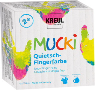 KREUL Gouache aux doigts fluo 