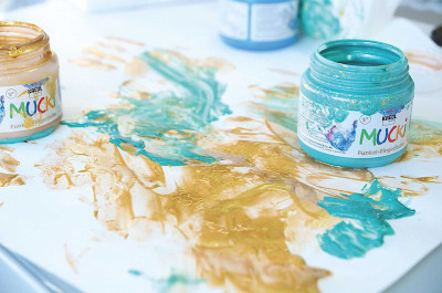 KREUL Gouache aux doigts nacrée 