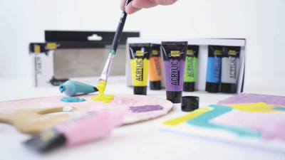 KREUL Peinture acrylique SOLO Goya Acrylic, 20 ml, set de 8
